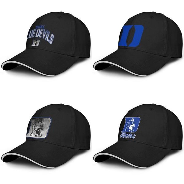 

duke blue devils баскетбол логотип черный для мужчин и женщин, водитель грузовика крышка дизайн дизайнер пользовательских спортивный винтаж, Blue;gray