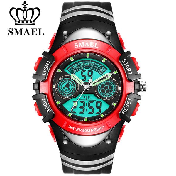 

smael children digital sports watch 50m water resistant wrist watches children mother's choice boys girl gift 4-13 years kids, Blue