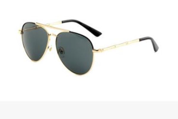 

2019высокое качество пляжных солнцезащитных очков женщин модный дизайнер классических очков круглая оправа из металлических очков с рисунком, White;black