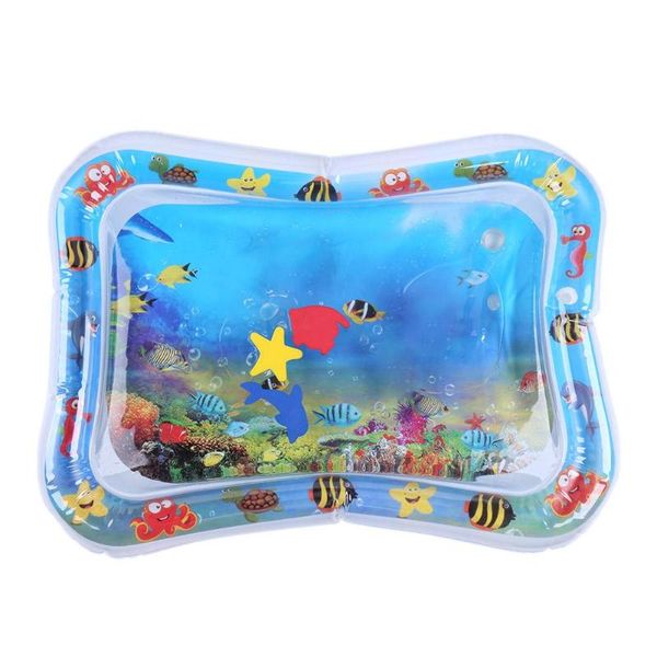 

baby inflatable water play mat tummy time playmat fun activity pool cushion