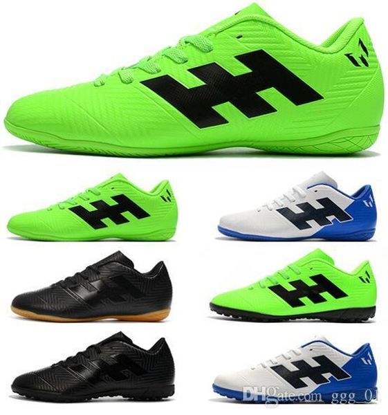 

2018 mens nemeziz messi tango 18.4 ic tf turf soccer cleats indoor soccer shoes low soccer boots world cup football shoes