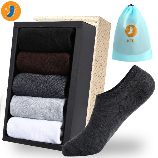 

6 пар / лот мужские хлопчатобумажные носки летние тонкие дышащие тапочки носки высокое качество no show boat short men eur 39-45 с мешком, Black