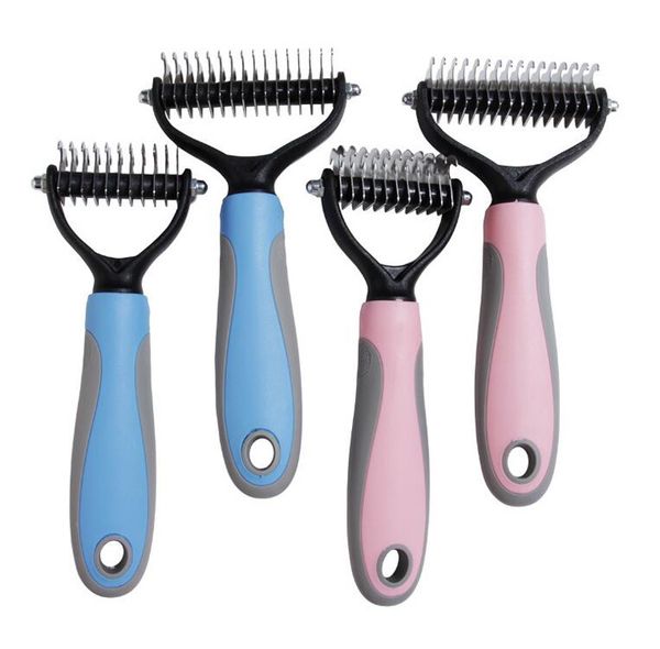 2019 Hot Pet Dematting Comb With 2 Sided Professional Grooming