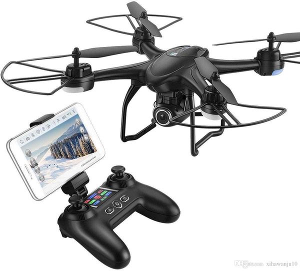 

hobbytiger h301s ranger drone with camera live video and gps return home 720p hd wide-angle wifi camera for kids, beginners and adults - fol