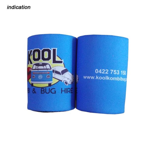 

100pcs custom your logo promotional beer bottle coolers neoprene stubby holder can cooler box wedding gift customize