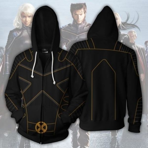 

man die shirt wei waits 2 x - war policeman comic sweater 3d printing zipper cardigan even cap loose coat t shirts, Black