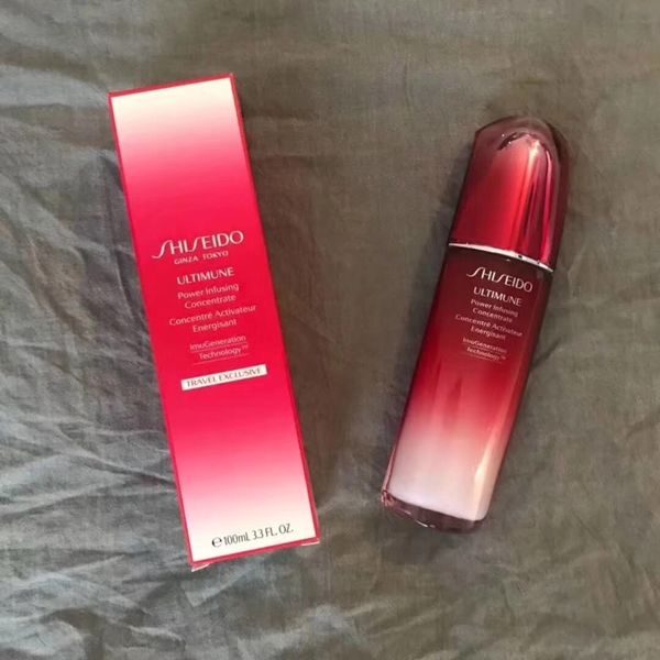 

high-end brand 75ml japan ginza tokyo ultimune power infusing concentrate activateur face essence skin care dhl