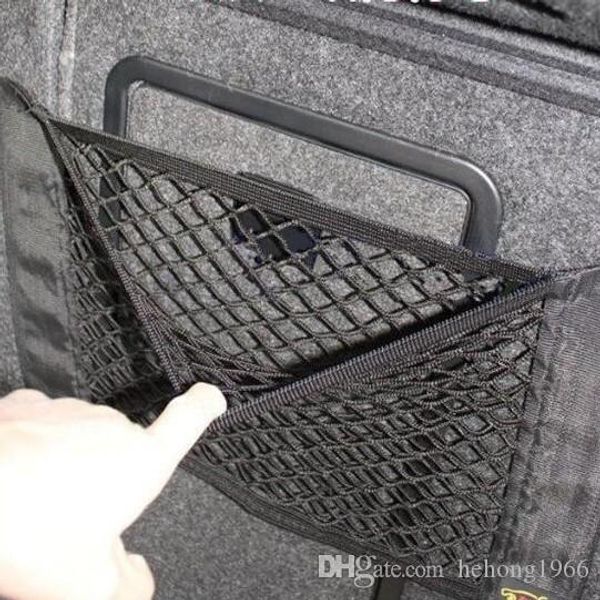 

сетка для хранения сумка автомобилей назад заднее сиденье sundries контейнер упругие струнный net карманный черный springy мультифункций 7 8