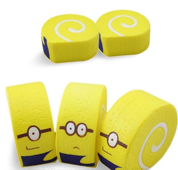 

nice toy squishies yellow kawaii cake scent rebound slow rising bun cute squishy food phone strap decompression toy