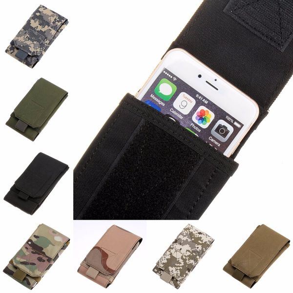 

molle waist mobile phone bag belt pouch case cover for xiaomi mi 8 se mi 4 max 5x m5 5s plus mix 2 pro note 2 3 5c 6