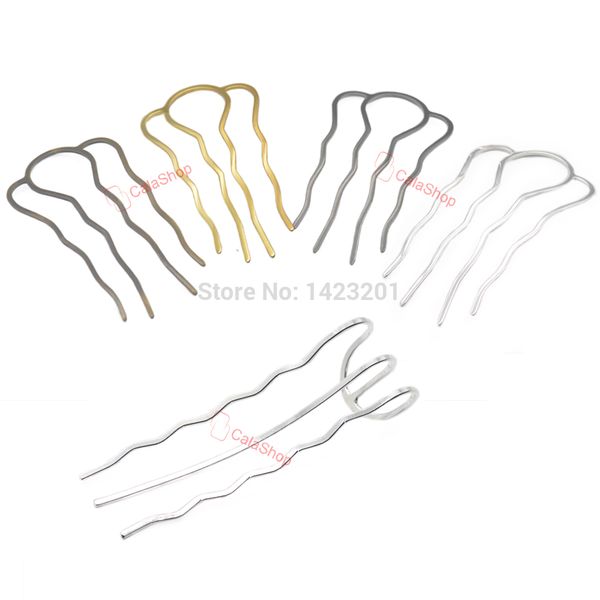 

2/5/12/25 pcs / lot hair fork hair clip stick pin plug bun holder accessories women girl