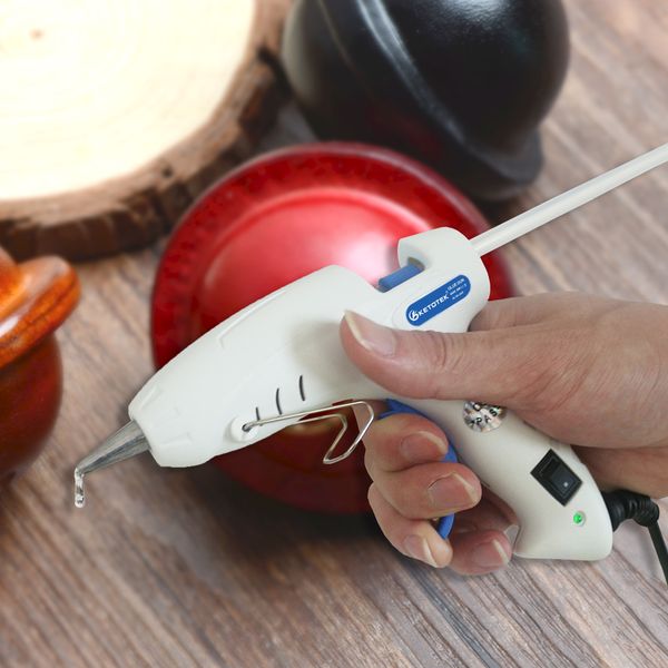 

melt glue gun 110v 220v 30w 7mm*100mm glue stick eu us type guns thermo electric heat repairing tool