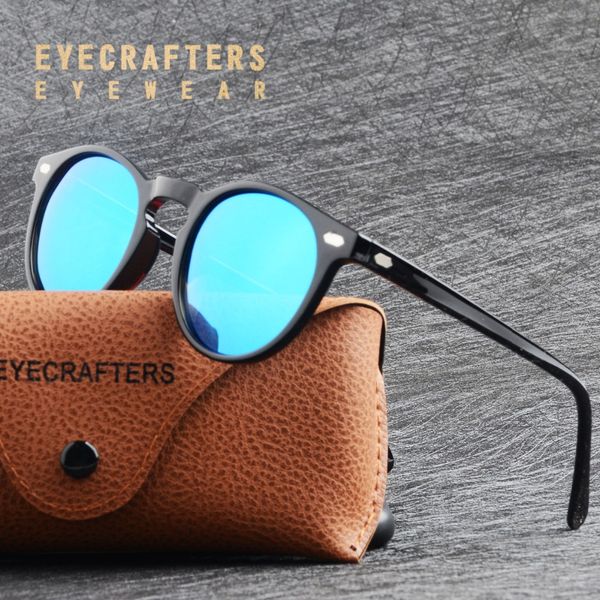 

tr90 lightweight coating mirrored sun glasses men women classic vintage retro polarized sunglasses round sunglasses eyewear, White;black