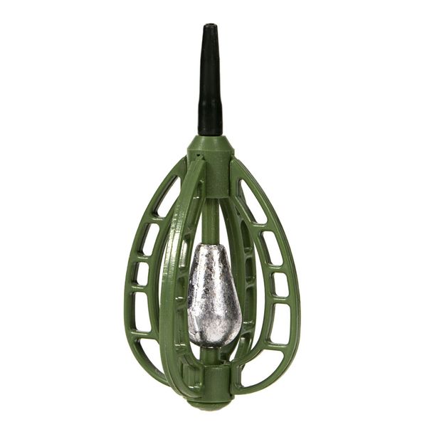 

fishing feeder rocket bait cage carp bait trap cage inline method feeder