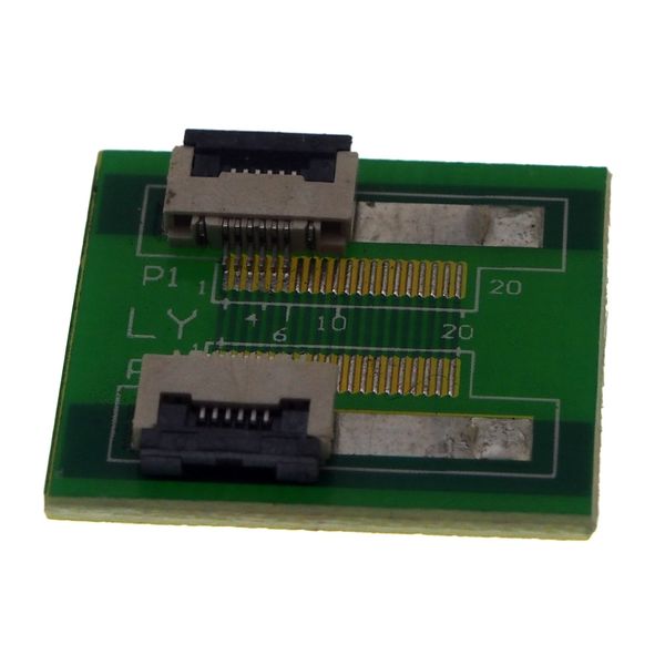 6 Pin 0.5 mm FPC/FFC PCB connector socket adapter board, 6P flat cable extend for LCD screen interface