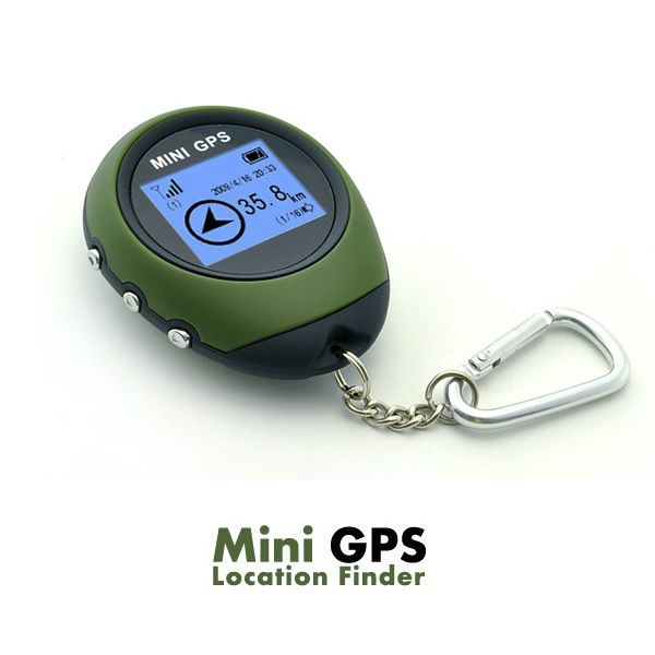 

mini portable handheld keychain gps tracker g0077 gps tracking tool pathfinding locator compass for outdoor sport travel