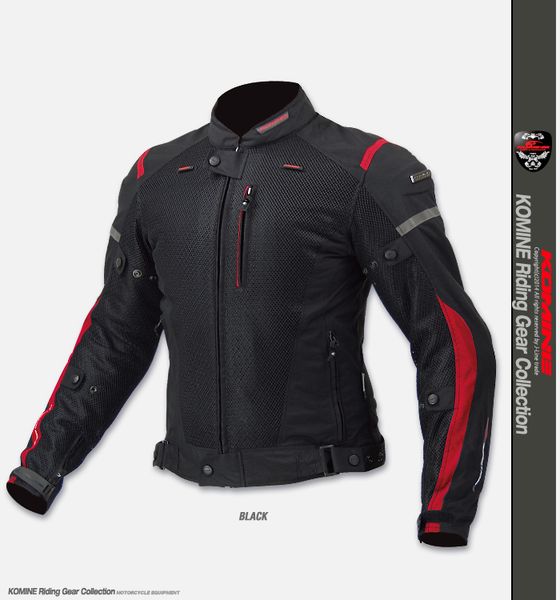 

komine jk069 motorcycle summer breathable mesh anti-fall riding jacket clothing
