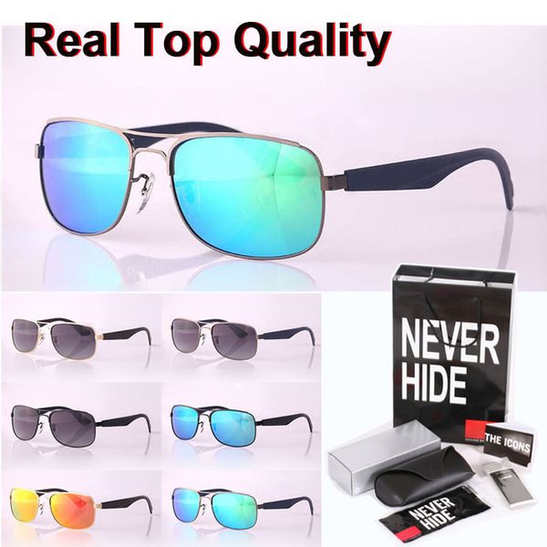 

polarized brand sunglasses women men sports driving sun glasses eyewear with original box, packages, accessories, everything, White;black