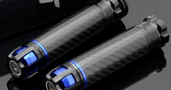 

aluminum alloy fold extend brake clutch levers & handle grip 22mm inside blue