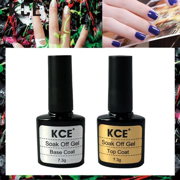 

beauty girl 2 pcs coat + base coat uv gel nail polish primer nail art kce oct 13