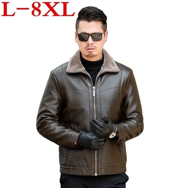 

вокое каево пл ѬазмеѬ 8xl 7xl 6xl 5xl hot зима мђжин новй дођг мода емна кѬ, Black