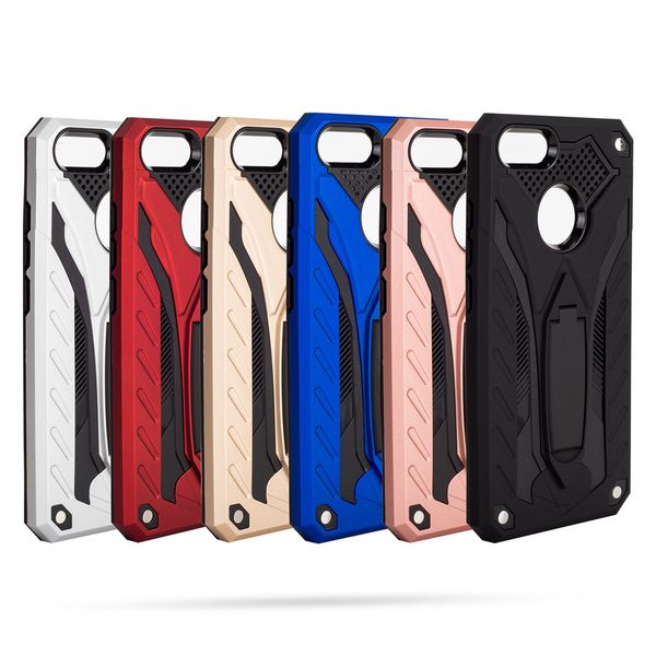 

anti-knock armor case for xiaomi 6 5x note 3 max 2 mix 2s full-body dual layer protective kickstand pc+tpu shockproof back cover