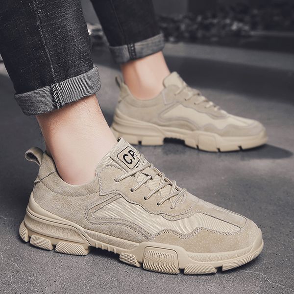 

shoes men's shoes men casual the new 2019 spring torre, Black