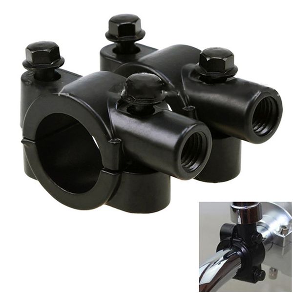 

2 шт. / лот универсальный мотоцикл 8 мм 10 мм зеркало адаптер крепление зажим зеркала заднего вида держатель кронштейны поддержка комплект