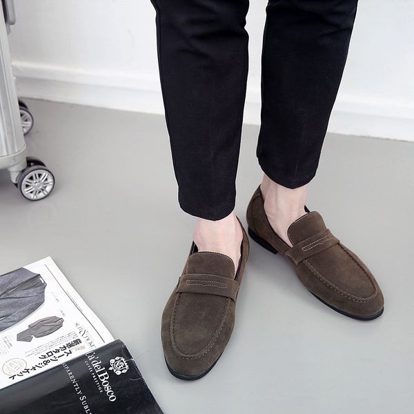 

2019 новый роскошный искусственная кожа свободного покроя вождение оксфорды ну вечеринку квартиры обувь мужская мокасины мокасины итальянски, Black