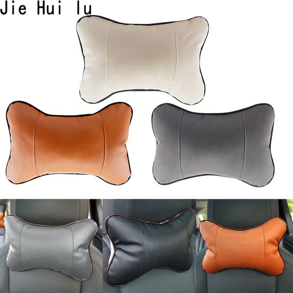 

1шт пвх кожа дышащая сетка авто neck rest подголовник подушка подушка