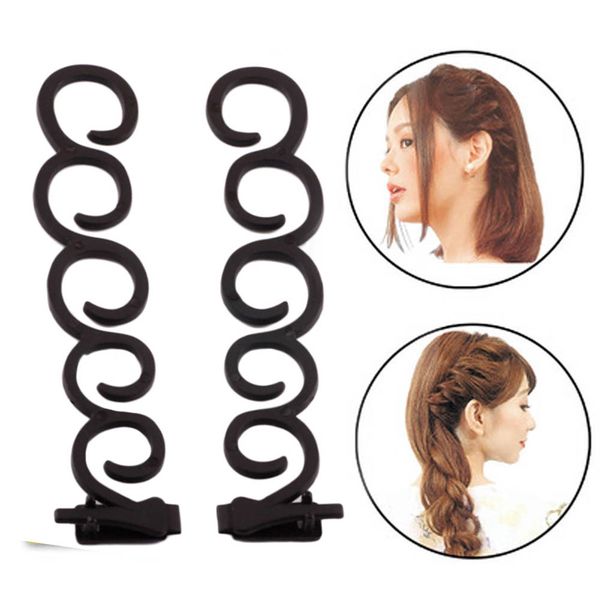 Hair Braiding Tool Fish Bone Braider Roller Twist Styling Bun