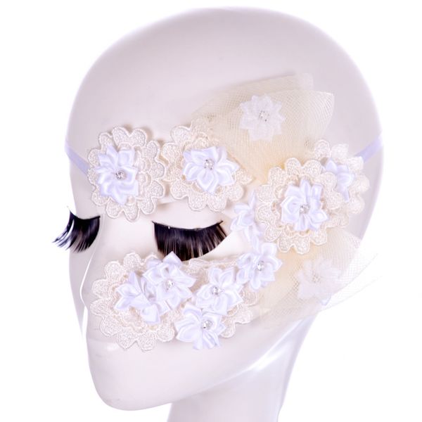 

flowers lace party masks girls masquerade mask venetian half face mask christmas halloween cosplay eye masks fa2780