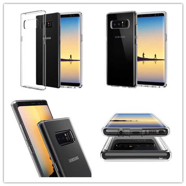 

samsung galaxy note8 note5 note4 note3 note9 case clear smooth soft glossy tpu slim cover