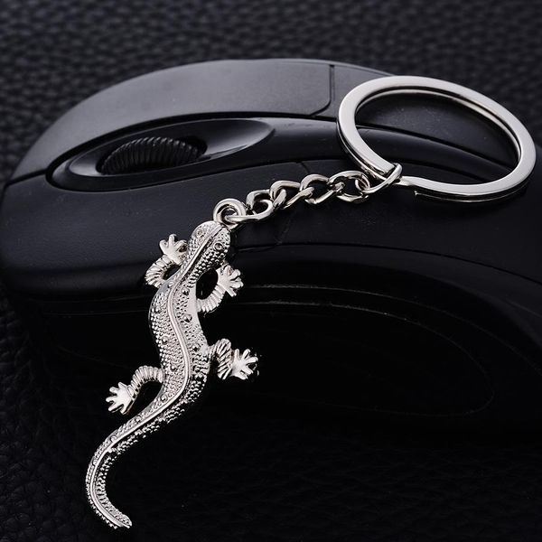 Mode – Gecko-Schlüsselanhänger, modisch, lässig, Tier-Schlüsselanhänger, Ringhalter, kreativer Metall-Auto-Schlüsselanhänger, Souvenir, Werbegeschenke