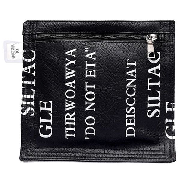 

anti-corrosion and desiccant trend chest bag pockets personality creative shoulder messenger bag black