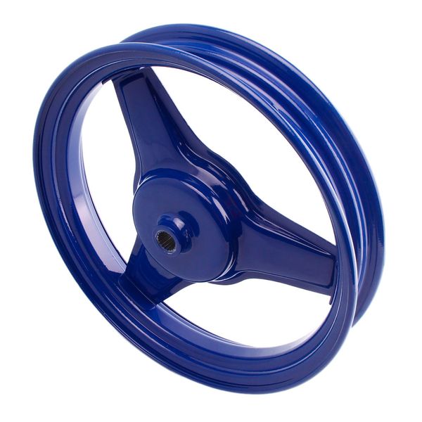 

rear wheel rim 10 inch replacement for yamaha py50 pw50 peewee py pw 50 - blue