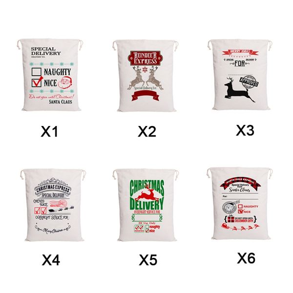 

christmas santa bag large organic heavy santa claus bag canvas santa sacks drawstring bags for festive supplies decoration xmas