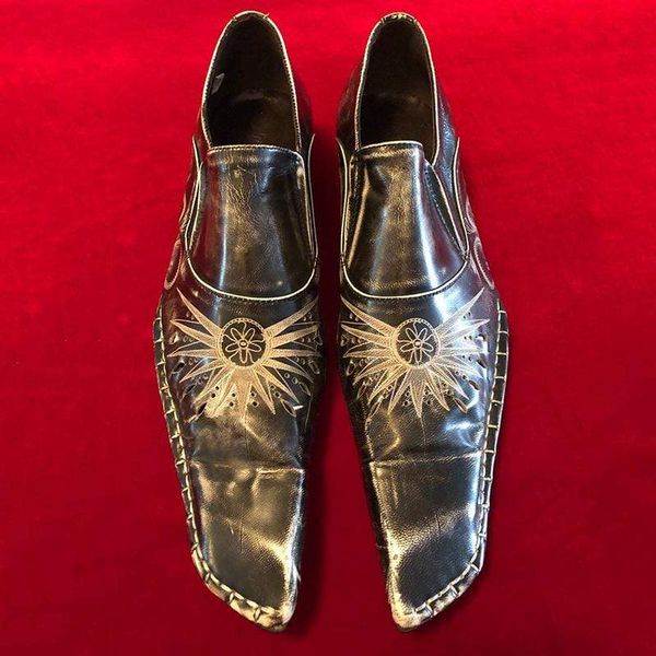 

personalized head toe hand-polished men's pu leather shoes vintage classic male casual zapatos de hombre f233, Black