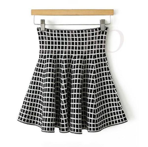 

Women Short Skirt High Waist Plain Skater Flared Pleated Short Mini Skirt Dress Charming Fashion NEW ARRIVAL