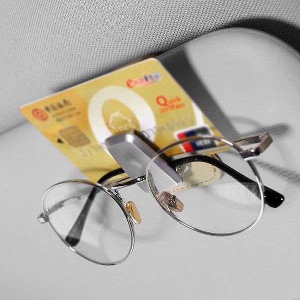 

shockproof car elastic clip accessory sun visor glasses ticket storage