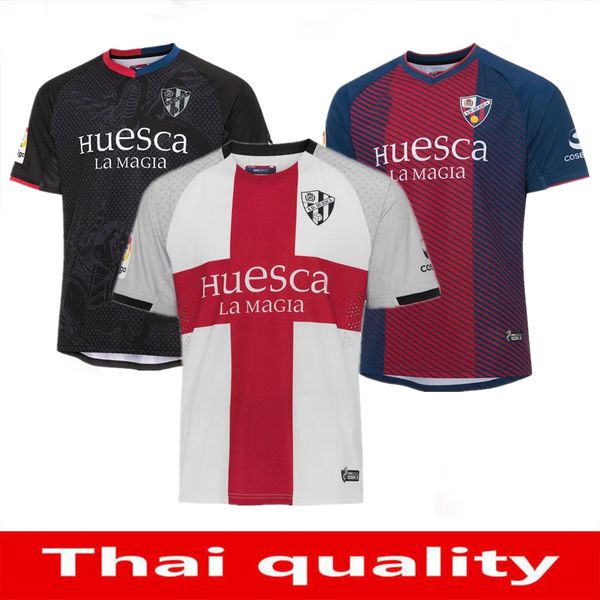 

2019 2020 sd huesca thailand soccer jersey camacho melero home away jerseys cucho huesca football shirt moi gomez 19 20 camiseta maillot, Black;yellow