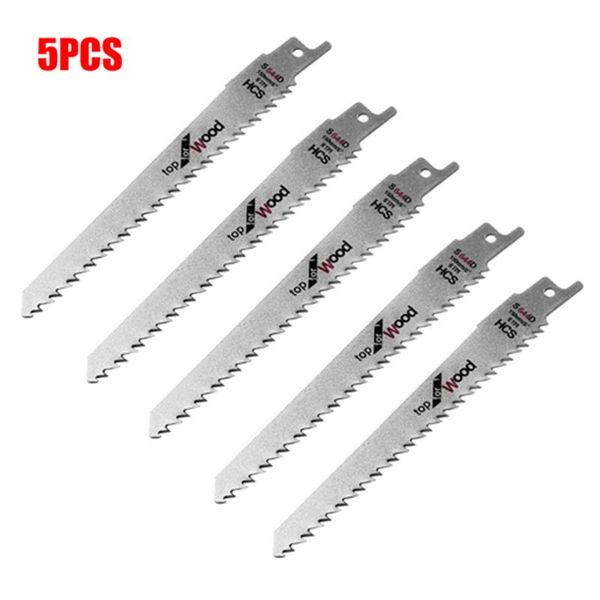 

5pcs s644d s922ef electric reciprocating saw blades cutters woodworking cutting sheets for wood material cutting