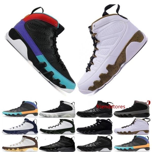 

9 9s dream it do it unc mop melo mens basketball shoes la og space jam men bred anthracite black sports sneakers designer size 7-13