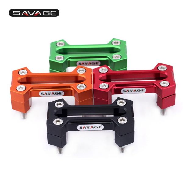 

for z250 z300 z800 handlebar clamp cover bar riser adapter mount bracket motorcycle cnc aluminum