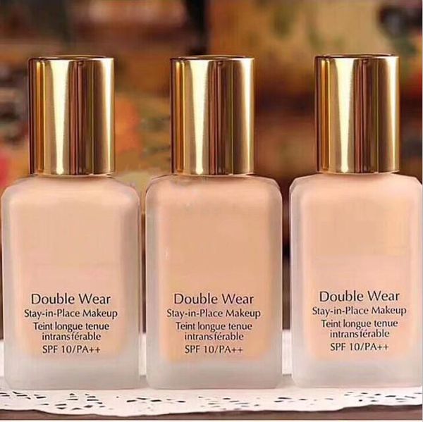 

double wear foundation liquid 30ml stay in place makeup 1oz intransferable 3 colors liquid foundation 24pcs