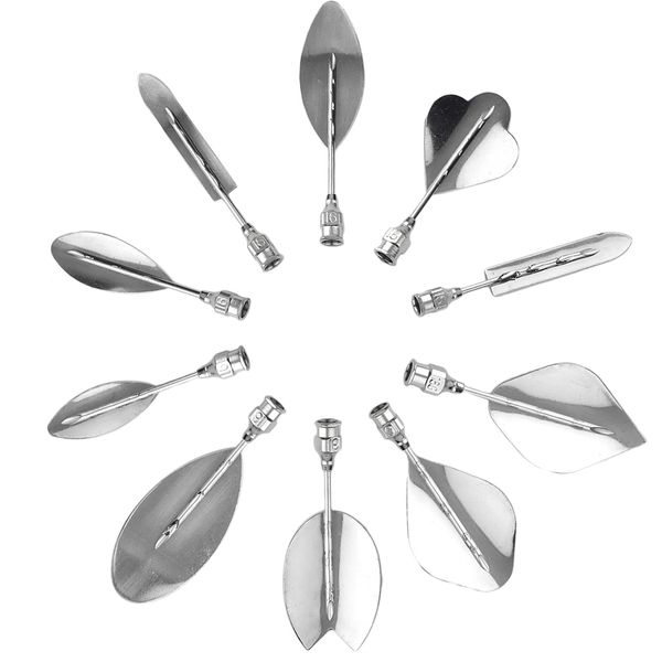 

11pcs/set creative stainless steel 3d jelly flower art tools syringe 3d gelatin art tools jello gubbins set with different style