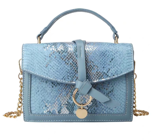

new fashion snake grain female handbag classic chain messenger bag brand design casual flap leather shoulder bags
