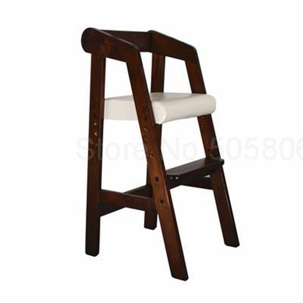 

children's chair, baby's backrest dining chair, solid wood lifting learning computer writing and eating adj
