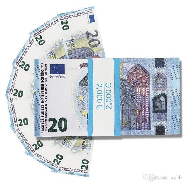 

In 2019 china whole ale 20 euro note reali tic motion picture money full print 2 ided for kid tudent movie dhl