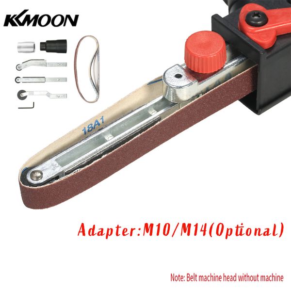 

mini diy sander sanding belt adapter bandfile belt head sander machine for 115mm 4.5" and 125mm 5" electric angle grinder